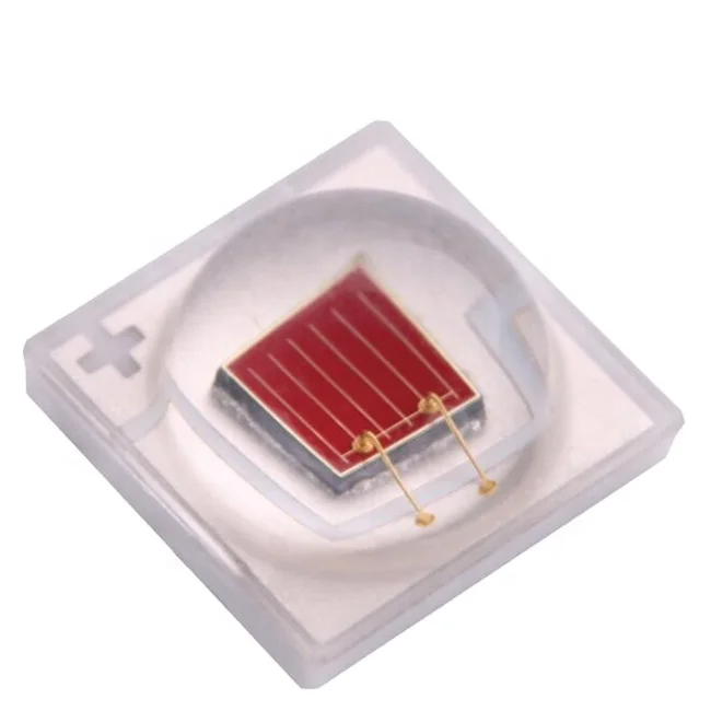 3 years warranty 655nm 660nm 665nm red light 3w 3535 led diode red 2mm for plant lightings