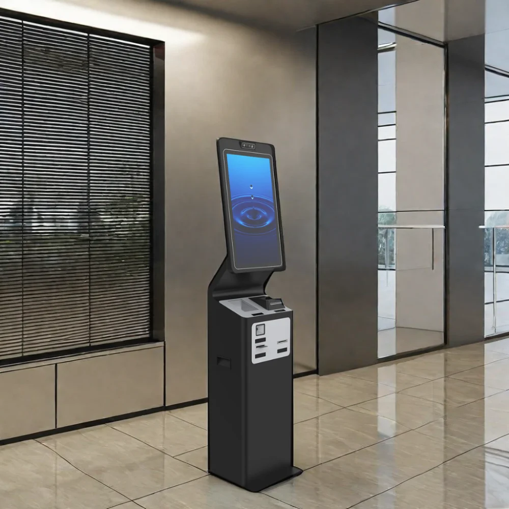 Customized Floor Stand Coin And Notes Ticket Vending Machine Paymrnt Parking System Kiosk