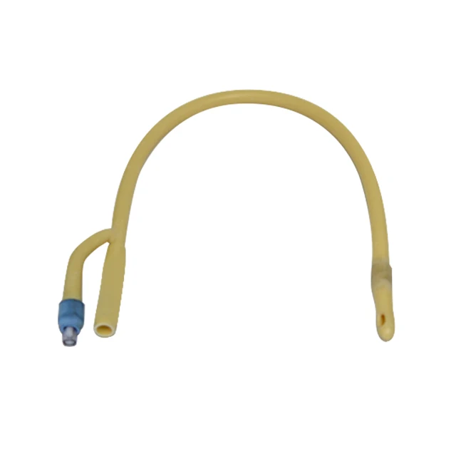 CE ISO Approved Medical Sterile Two-Way Pediatric Type Disposable Latex Foley Catheter Fr10 with 100% Silicone Coating