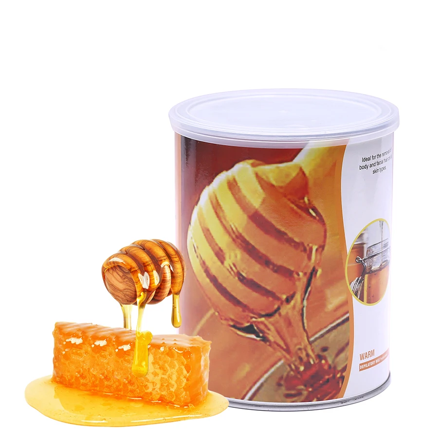 100% Natural Strip-Less Hair Removal soft Wax Honey Bee  depilatory 800g  warm Wax