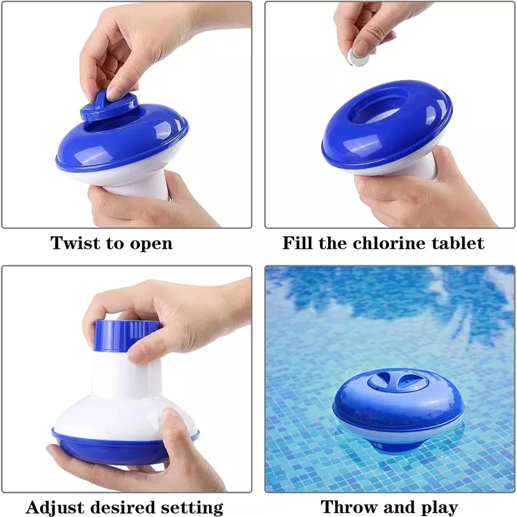 J10142 3 inch chlorine pills pools prices chlorine dispenser floating in tablets chlorinate tablet feeder