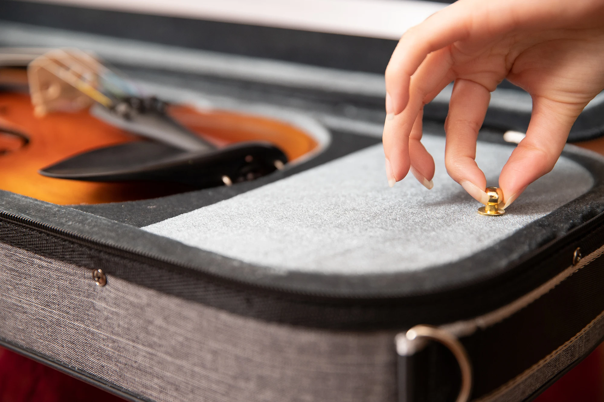 Customize 4/4 Flamed Maple Violin Outfit Advanced Professional Violin for Musicians(AVL310HO)