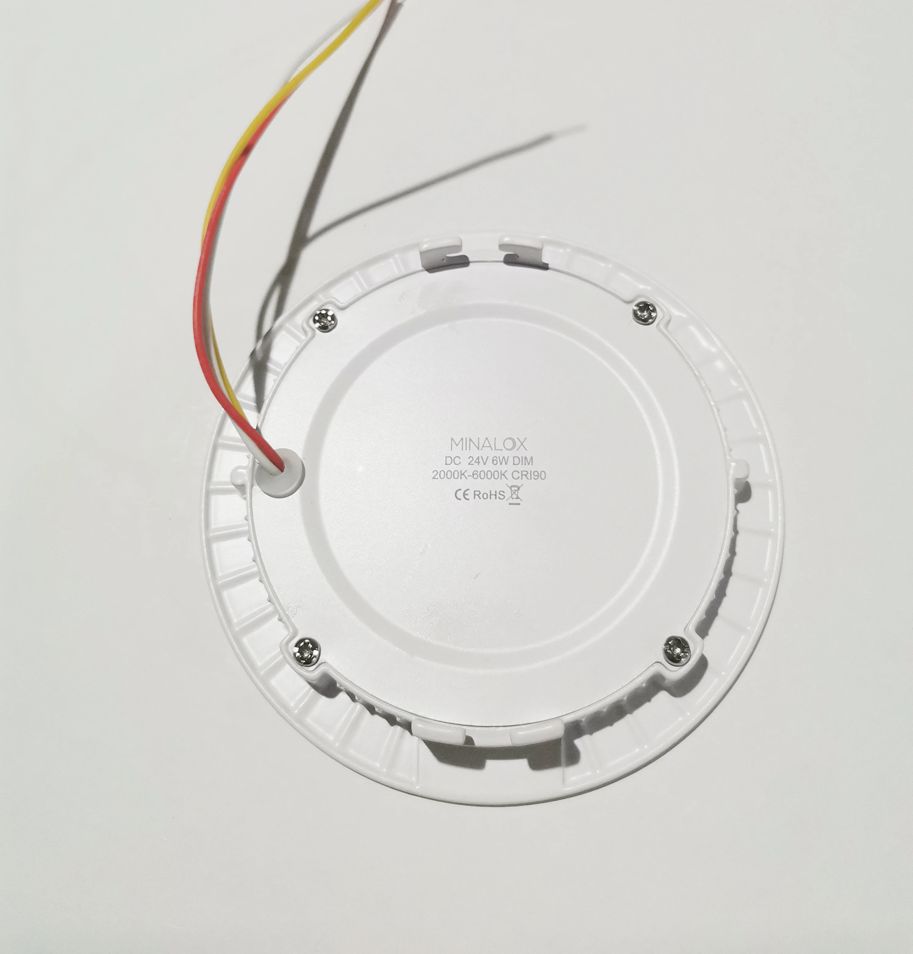 Benory 24V Dali PWM 2000-6000K Tunable White Smart LED Panel Loxone tree MDT KNX Casambi Tuya Control Round Ceiling Panel Light