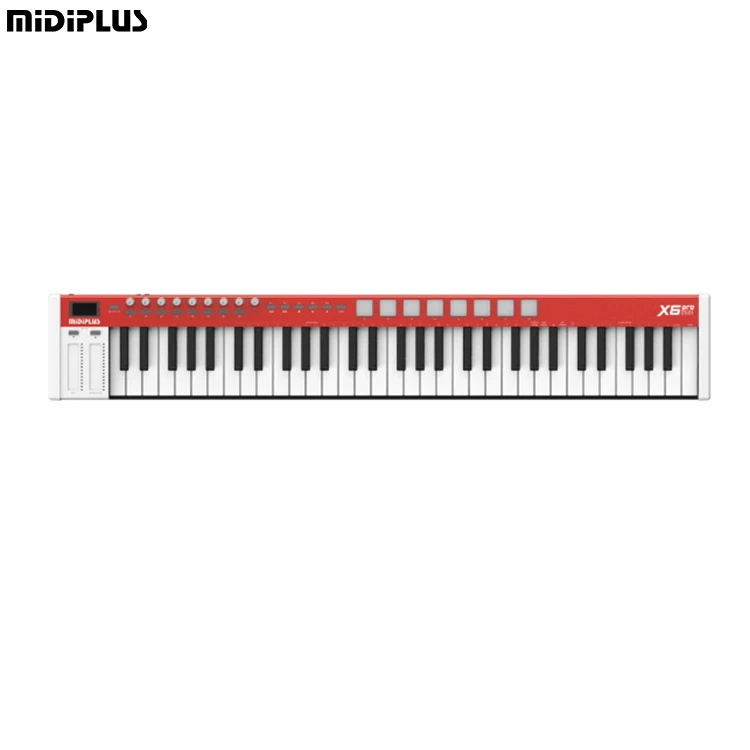 Midiplus Brand Piano Keyboard Dynamic Touch Sensitive Keys with USB 61 Mid Size Controller Simple Synthesizer Electronic Organ