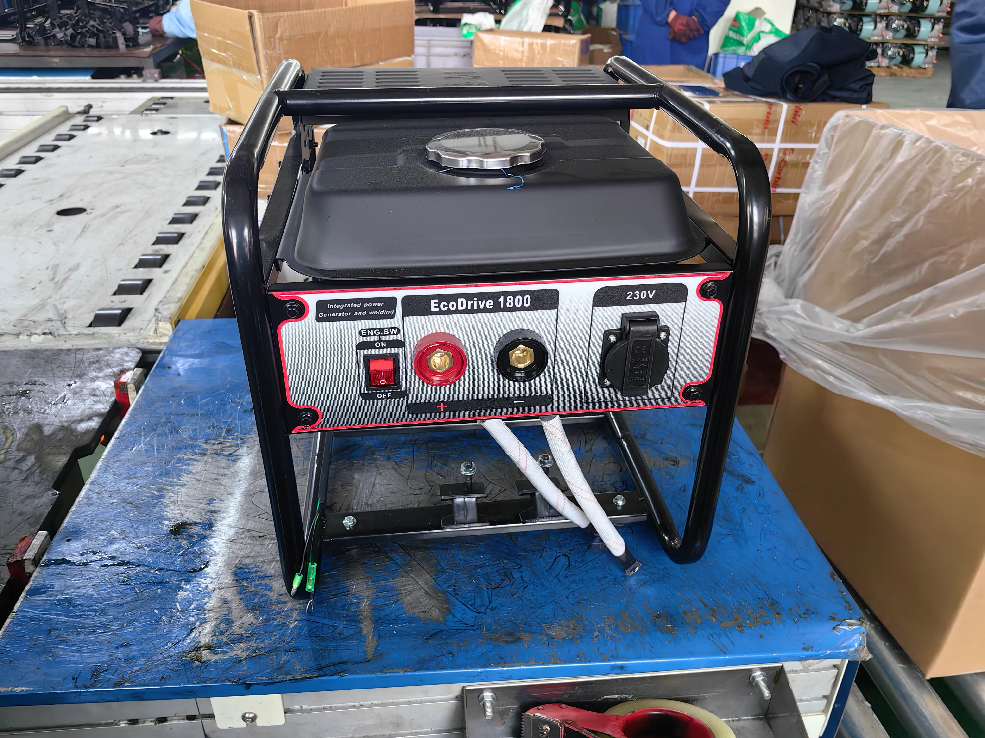 Portable Small Gasoline 1KW DC Inverter Welding Machine/ 160A ARC 220V Manual Petrol Welding Generator For Sale