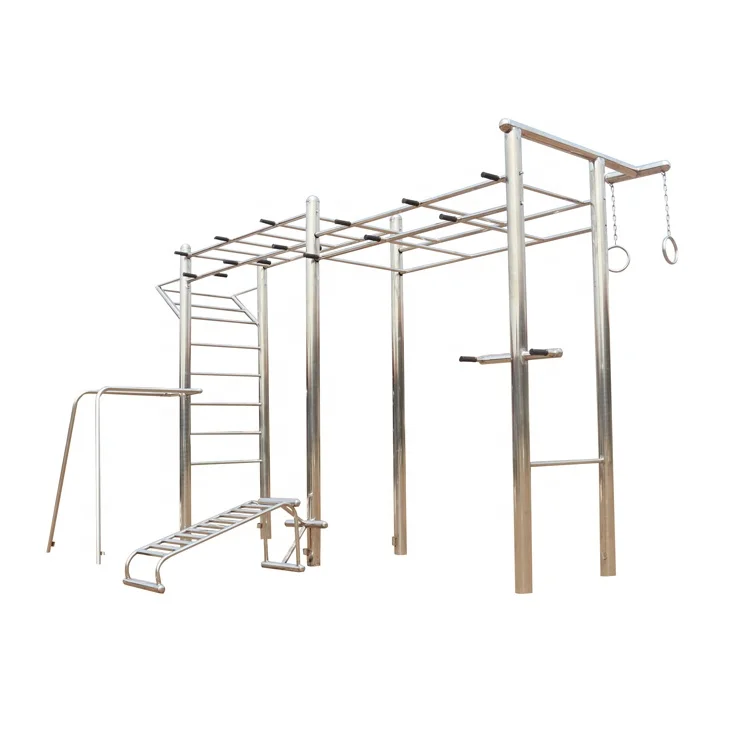 
Combined Outdoor Fitness Machine Pull Up Bars Dips Made out of Stainless Steel 