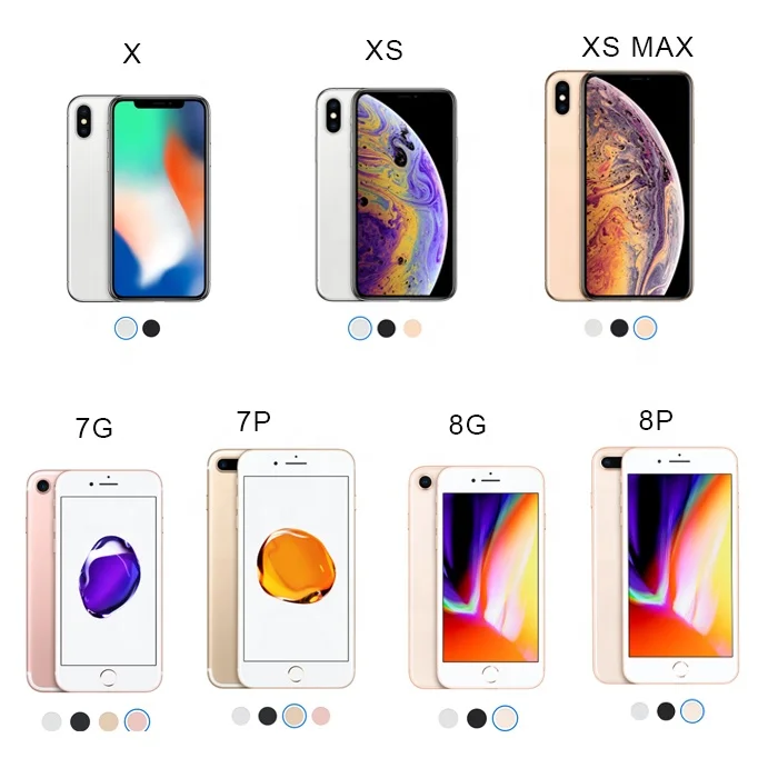 Wholesale Original Unlock Smartphone 5g Used Mobile Phone I phone 7 Plus 8 plus x xr xs max 11 Pro Max 12 13 pro max for iPhone