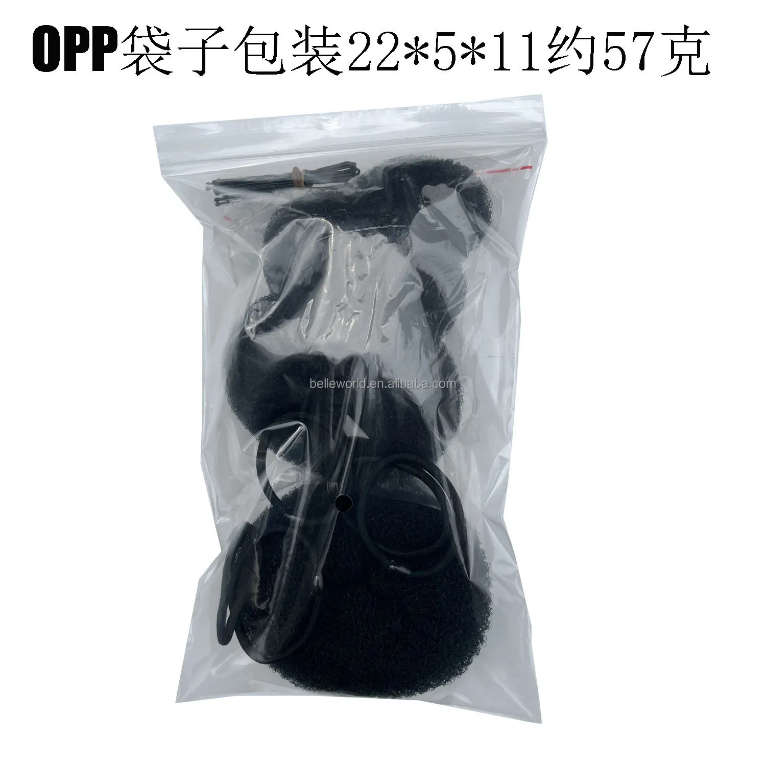 BELLEWORLD factory hot 19pcs hair styling accessories set donut maker elastic band hair bun maker donut and hair pins for women