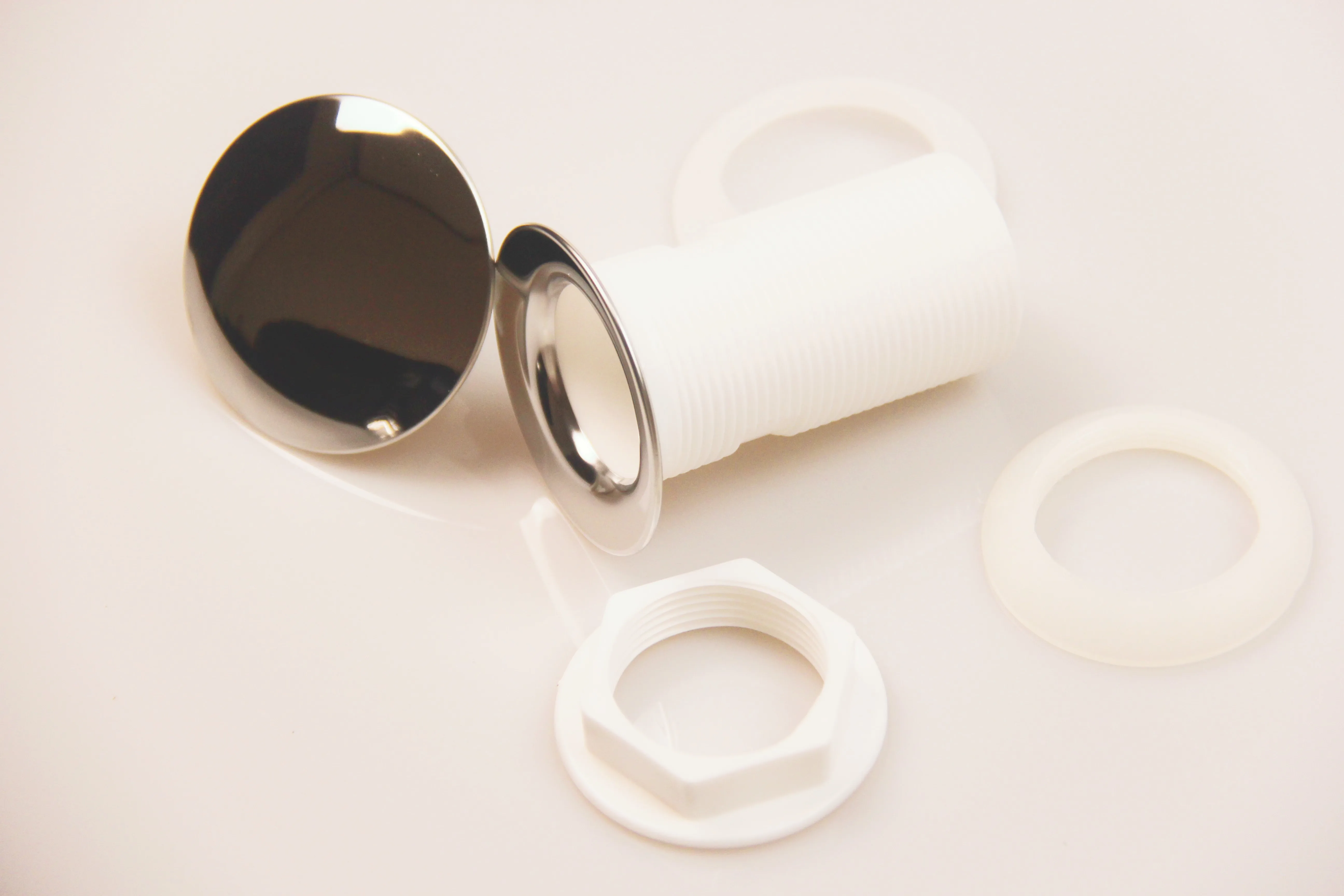 Bath Waste Click Clack Wash Basin Sink Drain Plug Hair Catcher Sink Drain Strainer Without Overflow