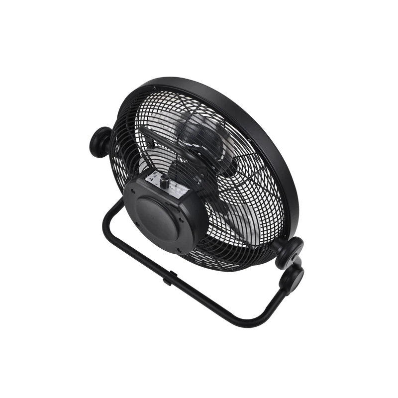 Hot Selling Outdoor Fan 12 inch 12V AC DC Portable Ventilador Rechargeable Air Coolers Stand Electric Fan for Camping