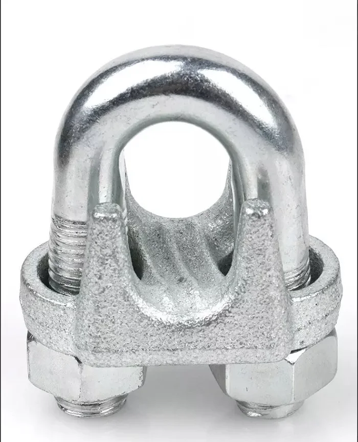 U.S.Type Malleable Stainless Steel Wire Rope Clip Heavy Duty Galvanized Wire Rope Clamp U-Clamp