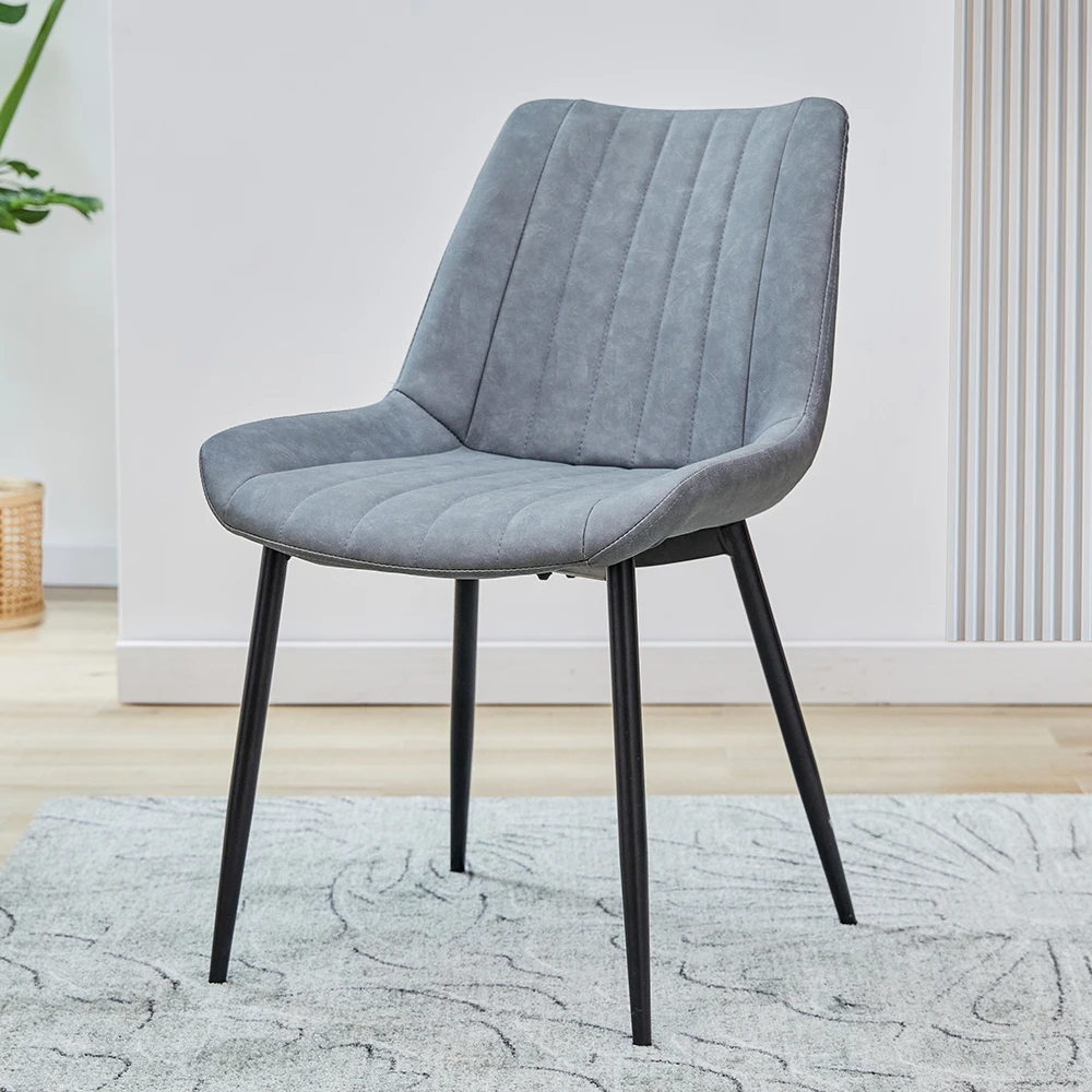 Dropshipping Agent Modern Home Furniture Dining Room Chair Restaurant Cheap Price Fabric Dine Chair Velvet Metal Dining Chairs