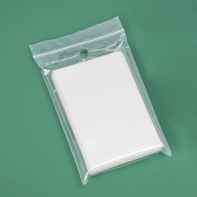 Custom Size Waterproof and fireproof Soft plastic PP MTG TCG Standard Game Clear Card Sleeves