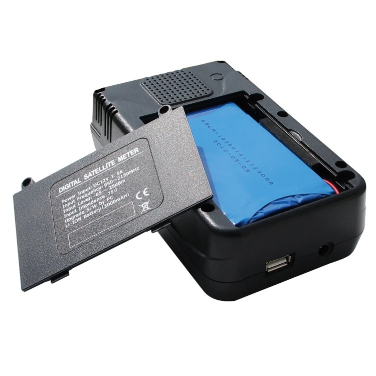 3 5 дюймовый ЖК-экран Портативный satlink ws-6906 Цифровой спутниковый finder метр Часы Бесплатная