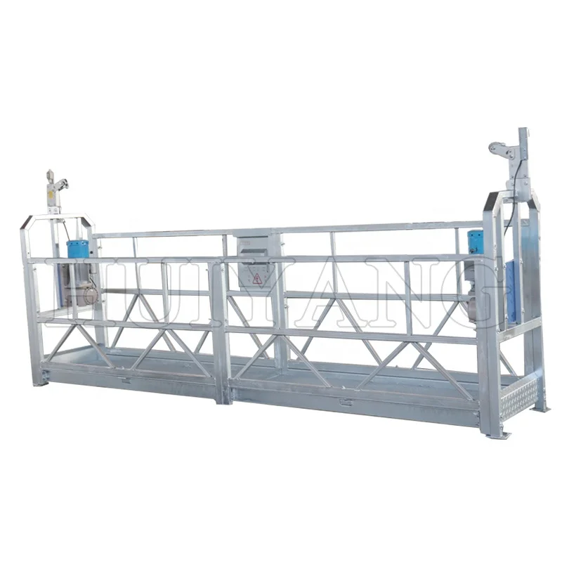 Huiyang Galvanized ZLP630 BMU Building Maintenance Unit Cradle Gondola Window Cleaning Equipment