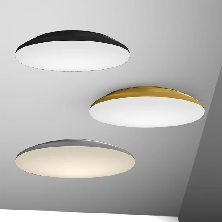 Tuya Control IP65 Dimmable Flush Mount Ceil Light ultra Slim Modern LED Smart Home Lights for Living Room