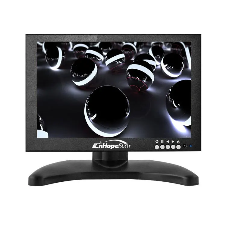 
CCTV tester monitor 10 inch security system usb bnc High-definition ips screen cctv monitor 