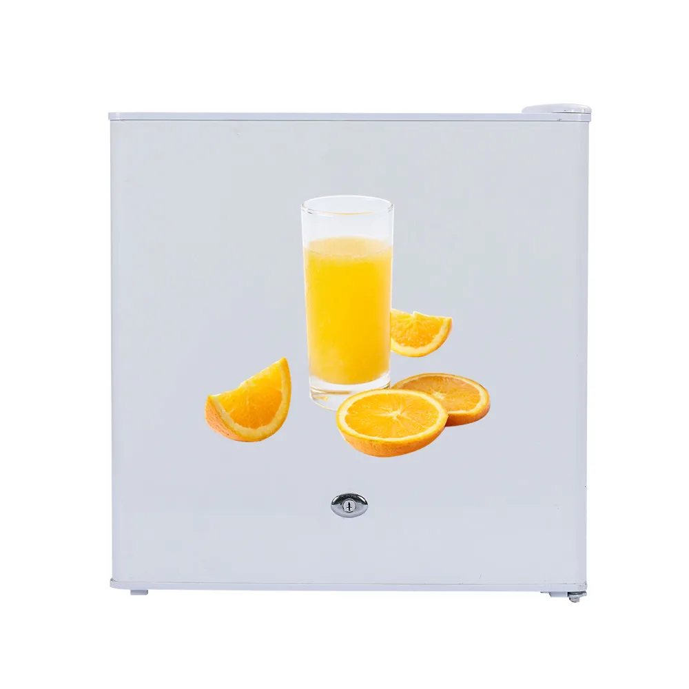 50L Single Door Hotel Guest Room Bar Mini Refrigerator DC 12/24V