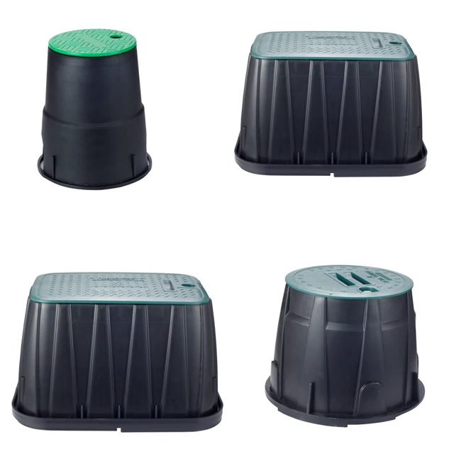 6' 10' 12' 14' irrigation control valve box for agricultural irrigation systems