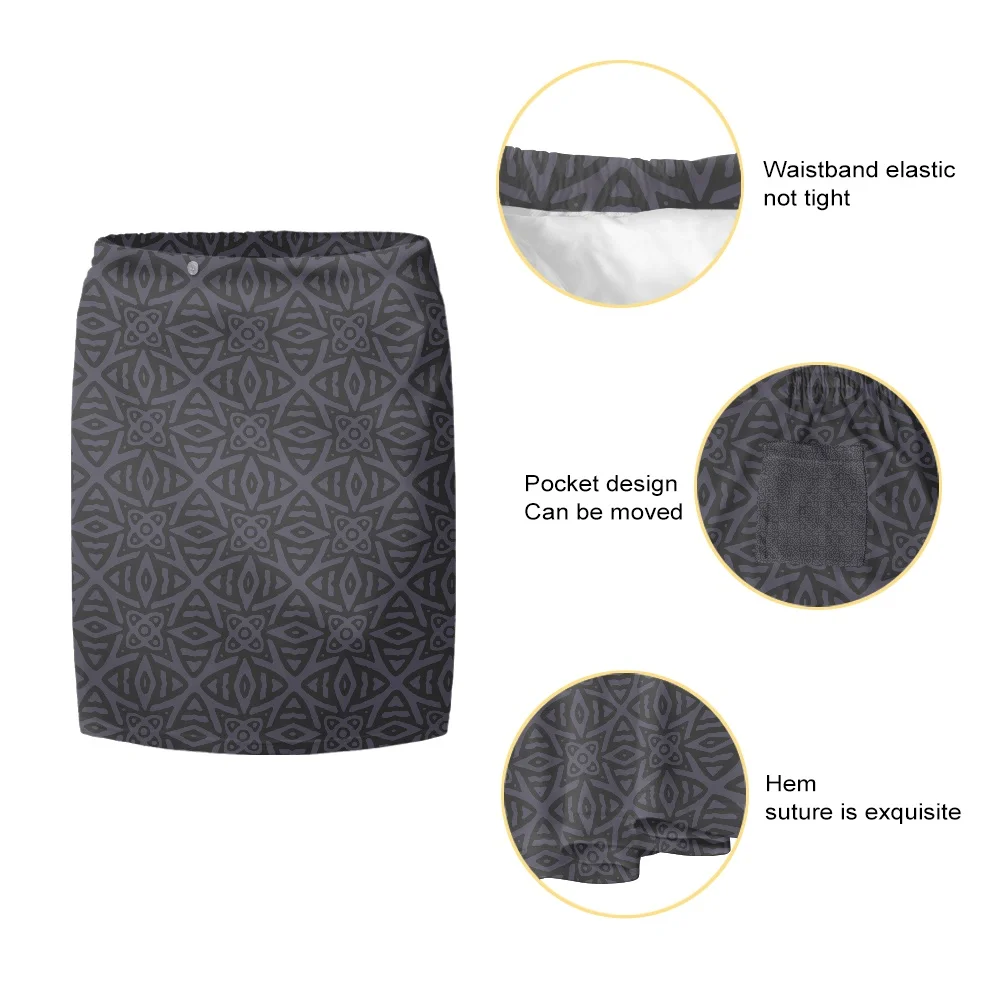 Samoa Lavalava Samoan Clothing OEM Wholesale Tribal Style Design Bonfire Party Men Dress OEM Wholesale Island Clothes Customize