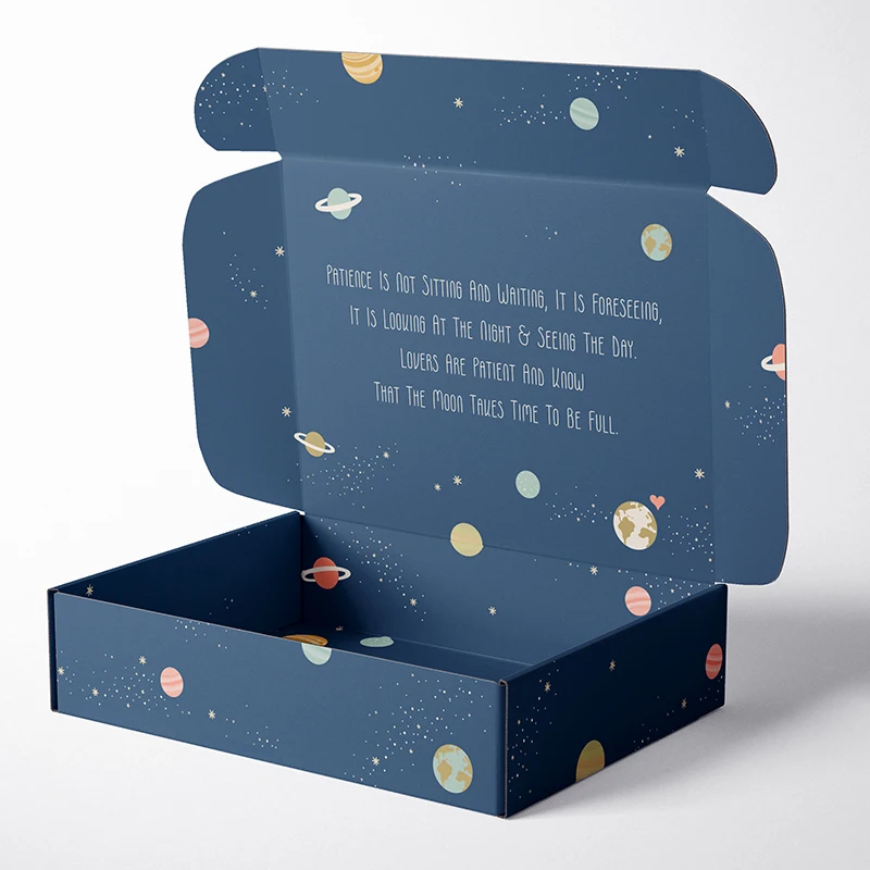 Wholesale Custom Logo Printed Kraft Corrugated Folding Shipping Gift Paper Boxes Clothing Shoes White Mailer Boxes Packing