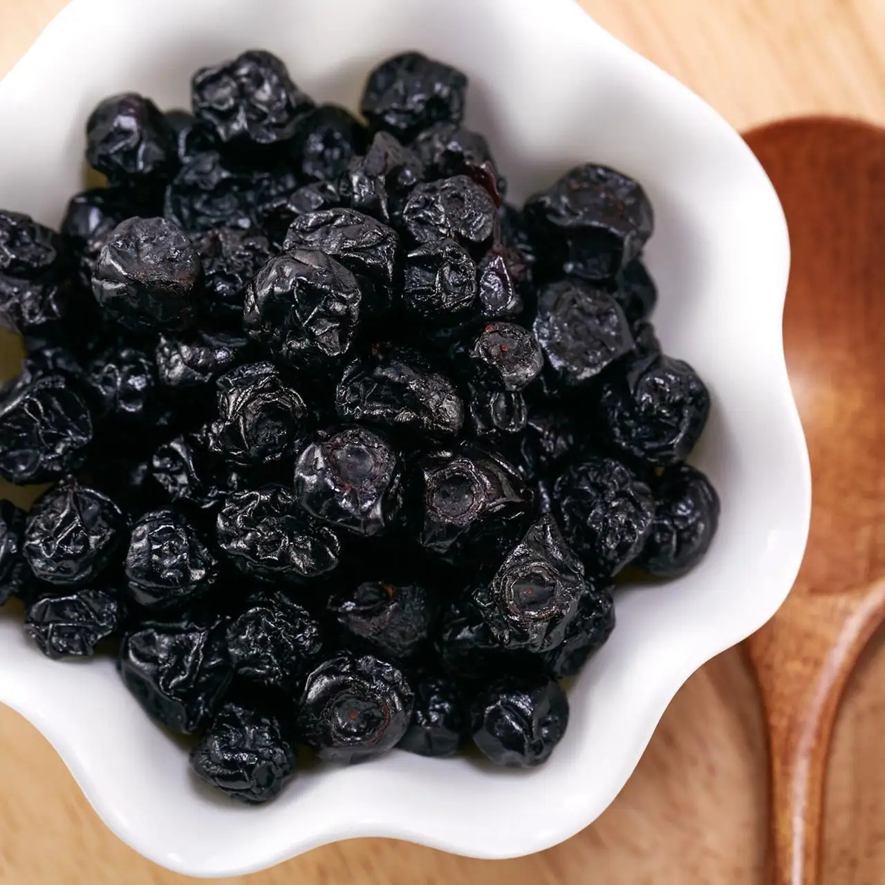 Healthy dried fruit blueberry sweet snacks