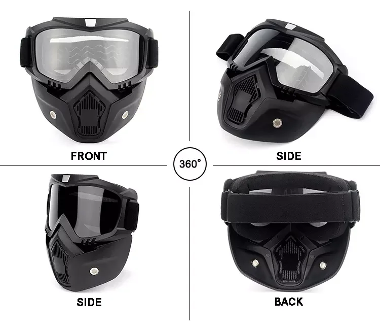 Adult Motorcycle Motocross ATV Racing Googles Dirt Bike Mx Goggle Glasses Custom