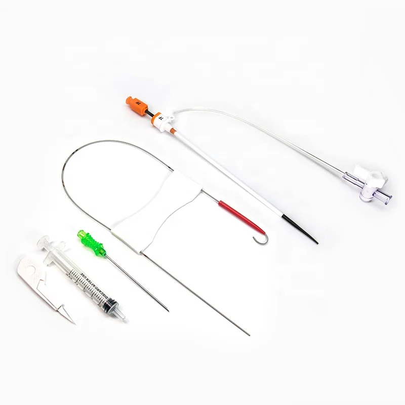 Medical Disposable Hospital Oem Intrakit Access Kit Callouts Medical Transradial Introducer Sheath Set with CE
