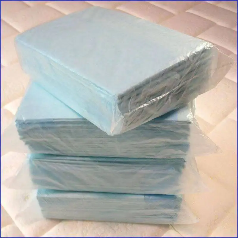 Disposable Waterproof Bed Sheet Underpads Super Absorbent Fluff Pulp Underpads 60*90CM