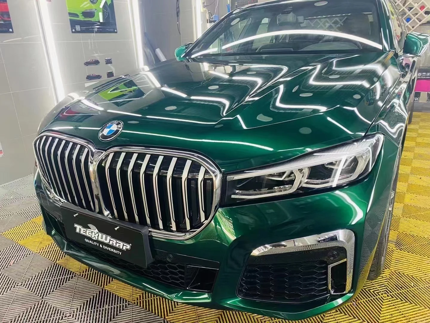 Auto Accessory Car Film Wrap Glossy Chameleon Colored Full Body Car Reflective Sticker High Gloss Multicolor Pearl Film