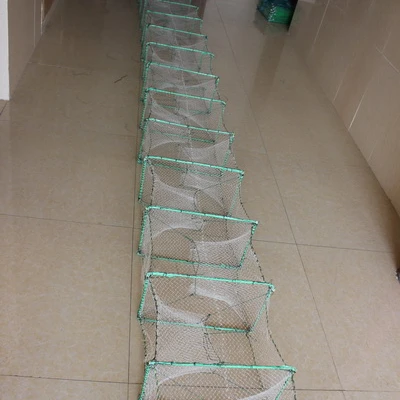 Фабричная ловушка для рыбной клетки рама 34 см x 21x29 секций сетка из полиэтилена 3x1 3 полностью рыбалки краба лобстера в реке море