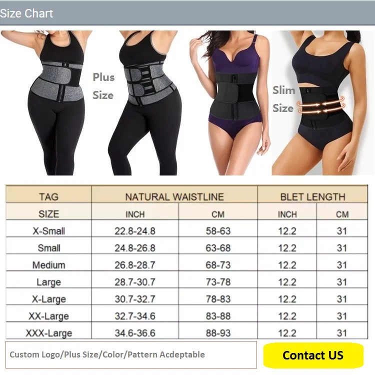 
Wholesale Private Label Custom Logo Double Strap Shaper Neoprene Belt Slimming Women Waist Trainer 
