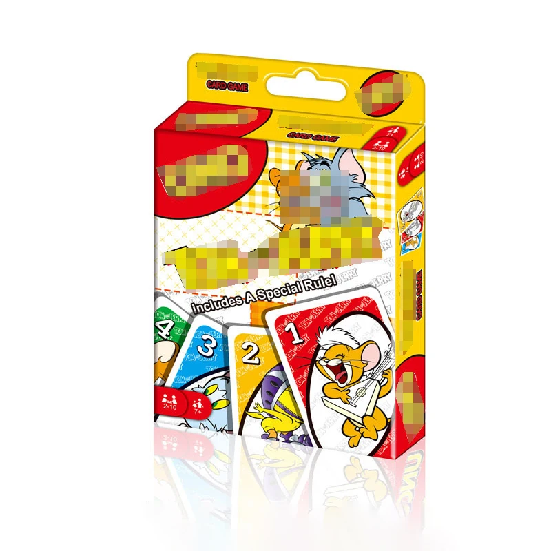2024 на заказ оптовая продажа дешевые Мультяшные Аниме игры U N Os No Mercy Cards развлекательная настольная игра для семейной вечеринки