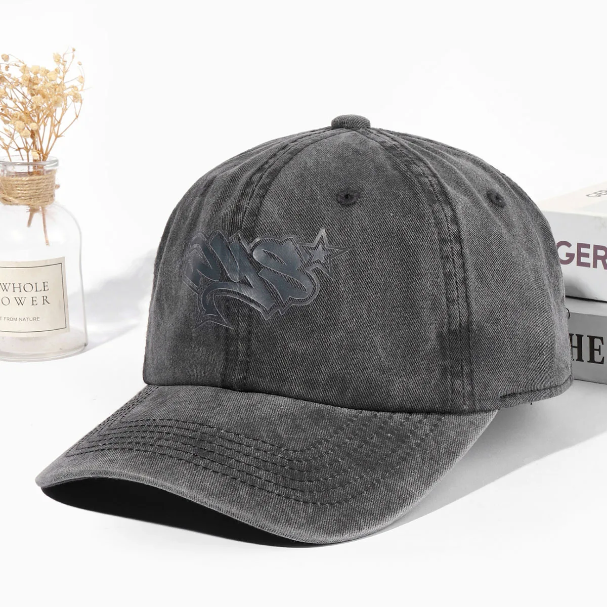 baseball cap 6 Panel Blank Washed Unstructured orange Low Profile soft top Plain Dad Hat with custom logo