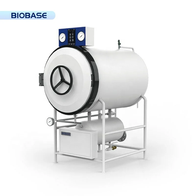 BIOBASE China  Horizontal Cylindrical Pressure Autoclave BKQ-H400 Automatic Sterilizer Industry Horizontal Autoclave for lab