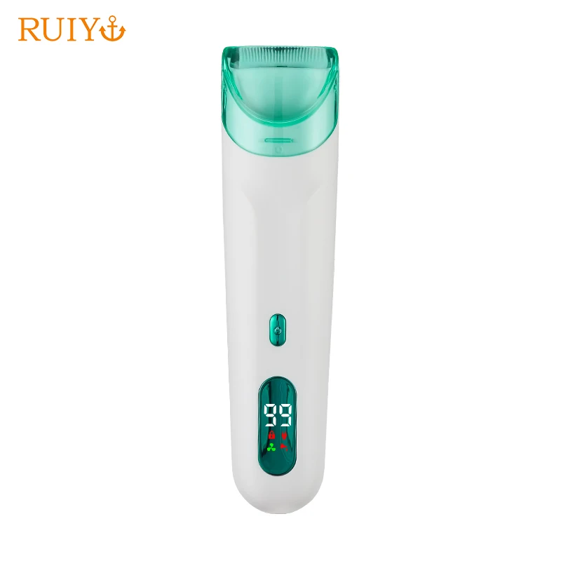 Factory USB Electric Child Hair Cutter Waterproof Baby Clipper Suction Trimmer