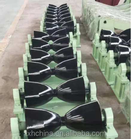 Steel tube conveyor roller / conveyor for steel pipe