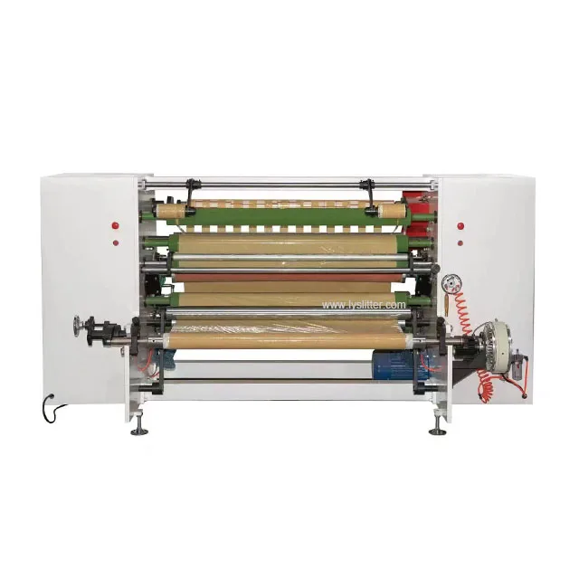 High productivity Automatic BOPP Sealing Self adhesive Tape slitting and rewinding machine