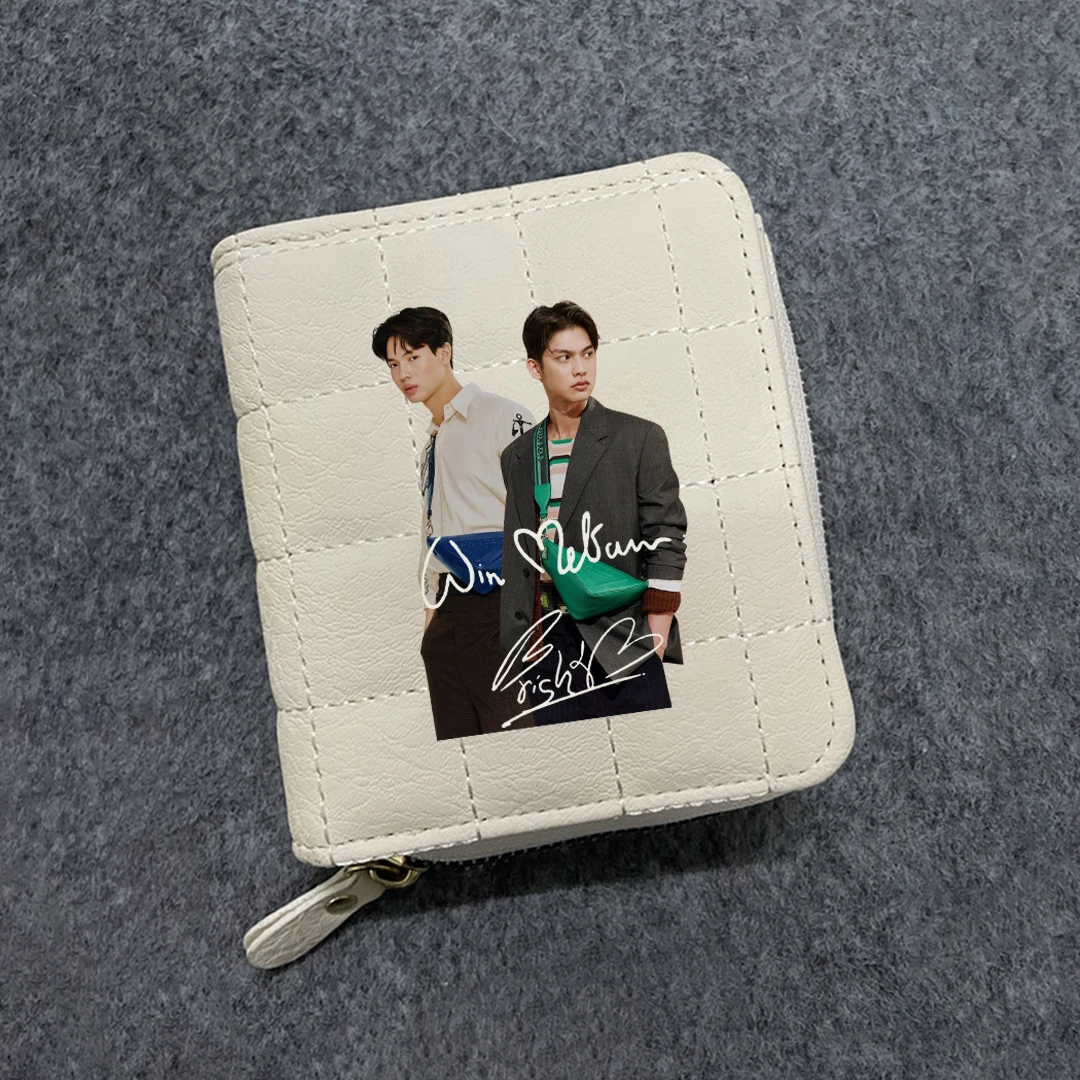 Thai Star  Mini Wallet Ladies Short Zipper Cute Coin Purse bright win off gun dew