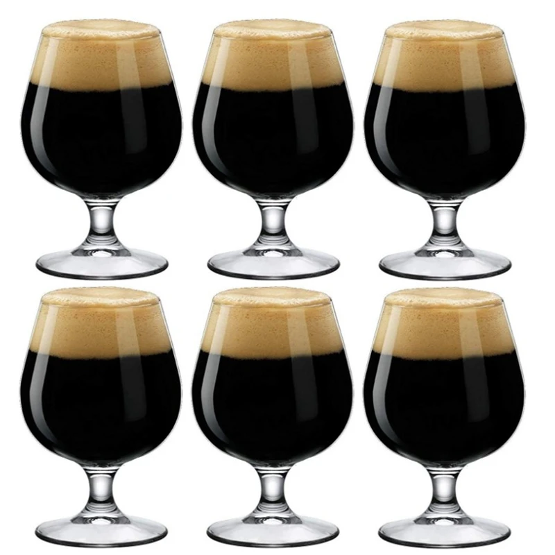 Personalized Belgian Beer Glasses short stem glass beer glasses goblet for sale