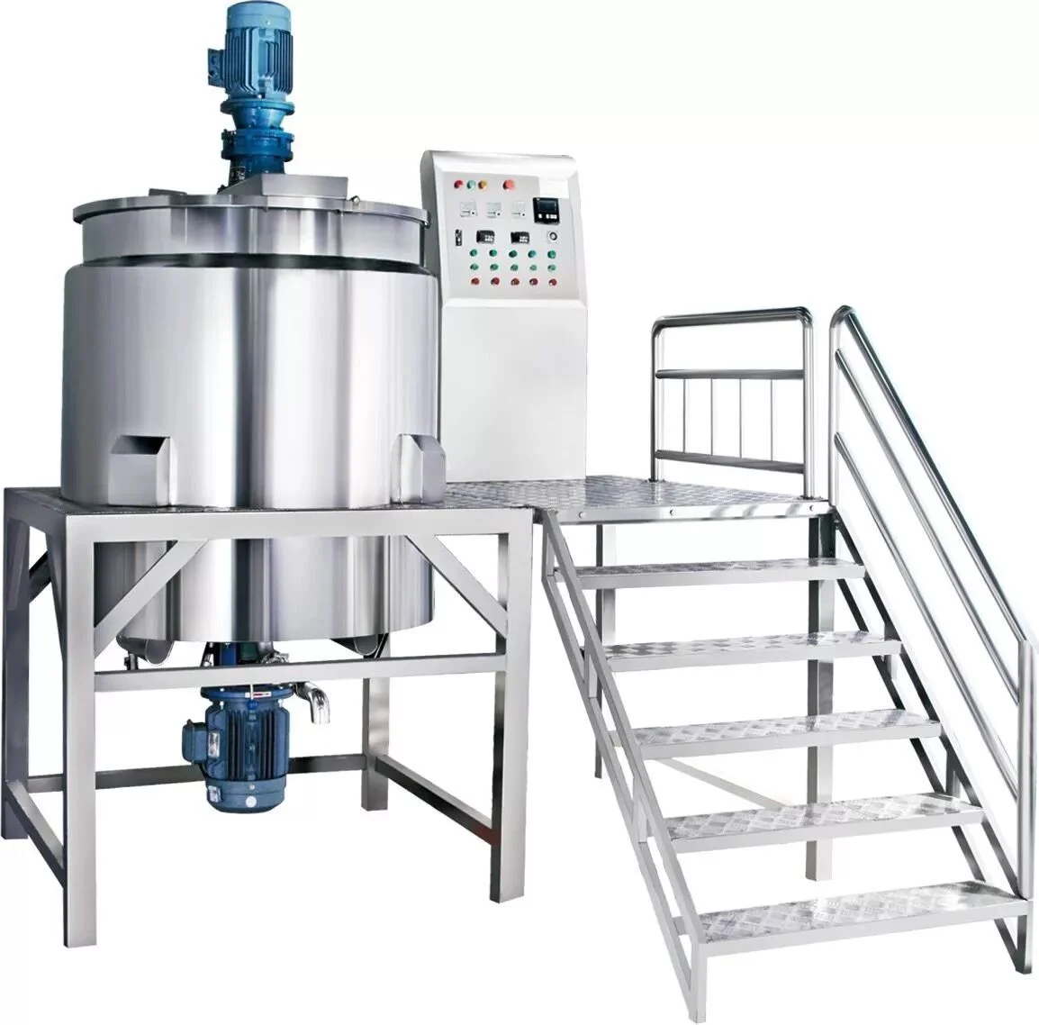 1000 litre 5000 litre  Full Stainless Steel Water Milk Storage Tank Mixing Tank for food paste chemical industrial