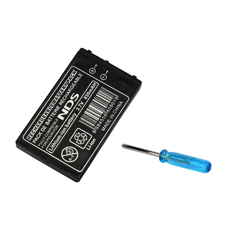 850Mah 3.7V Rechargeable Deep Cycle Lithium Ion Battery Price Game Player Battery For Nintendo Ds Nds Ntr-001 Ntr-003 Ntr003