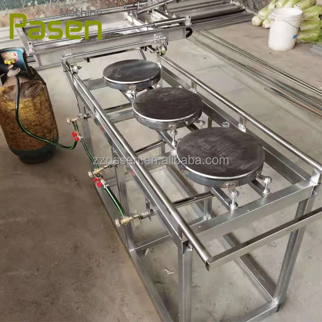 Stainless Steel Arabic saj bread arabic crepe making machine Commercial Arabian thin crispy Regag bread machine for sale