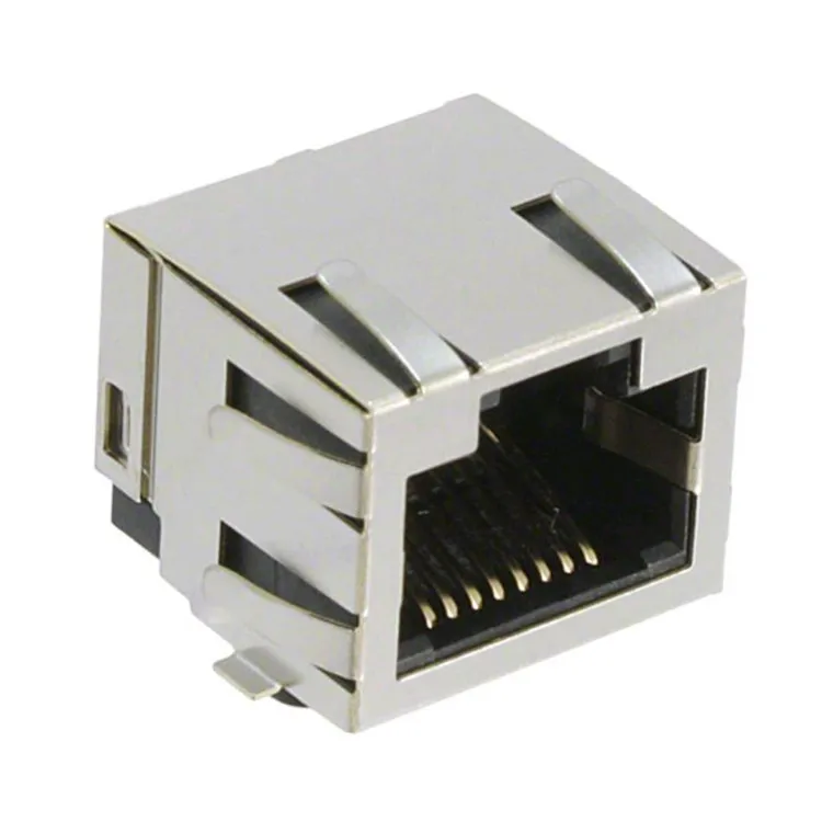 Rjcsexx001 Ethernet RJ-45 Conector с экраном SMT RJ45 разъем без светодиода