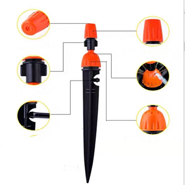 China Popular 5M/10M/15M/20M/30M/40M  Garden Drip Automatic Watering Control Battery mist irrigation