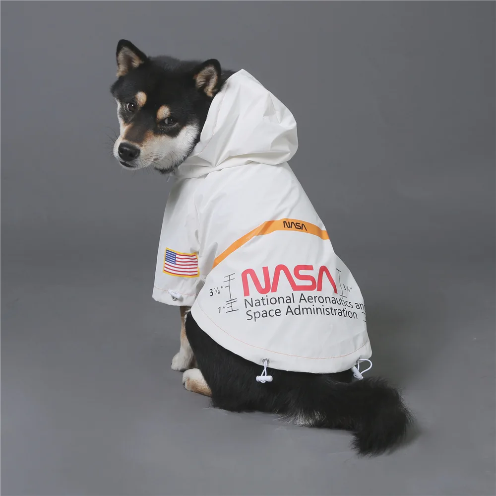 New Fashion Dog Clothes Waterproof Jacket Reflective Dog Coat Raincoat for Small Medium Large Dogs