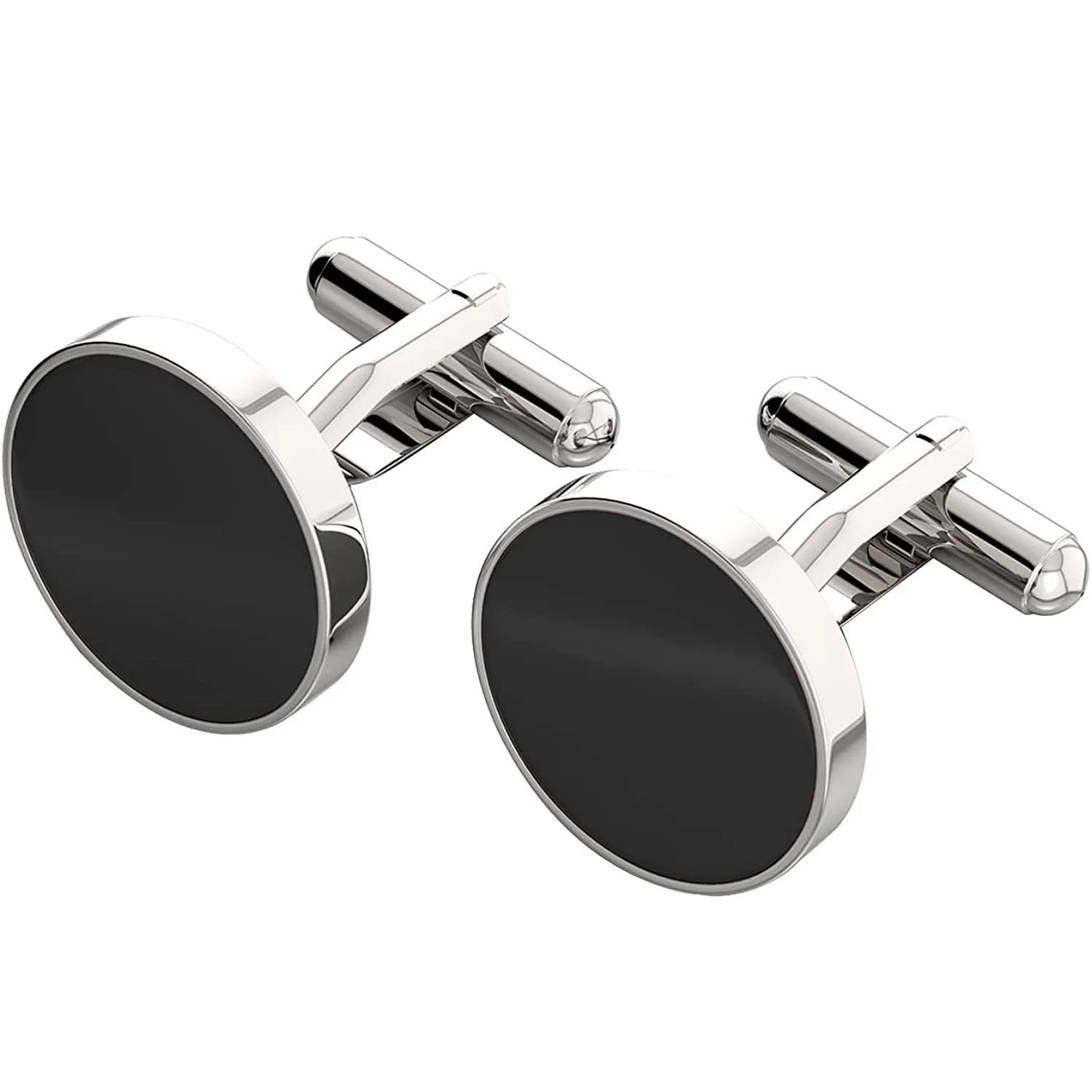 Mens Classica Tuxedo Tip Clips Cufflinks Black Wedding Party Buttons Cuff Links Studs Set Suit Shirt Cufflinks ready to ship
