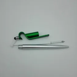 customizable Phone Holder function Plastic free promo gift custom stylus pen with LOGO printing on clip