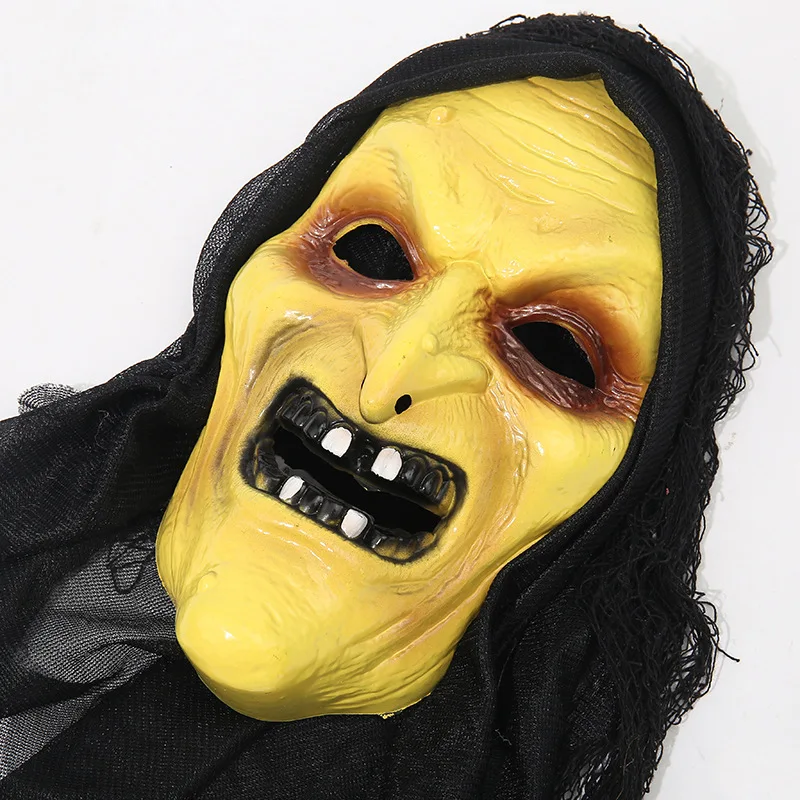 Halloween witch animation party cosplay props new factory direct sales horror mask