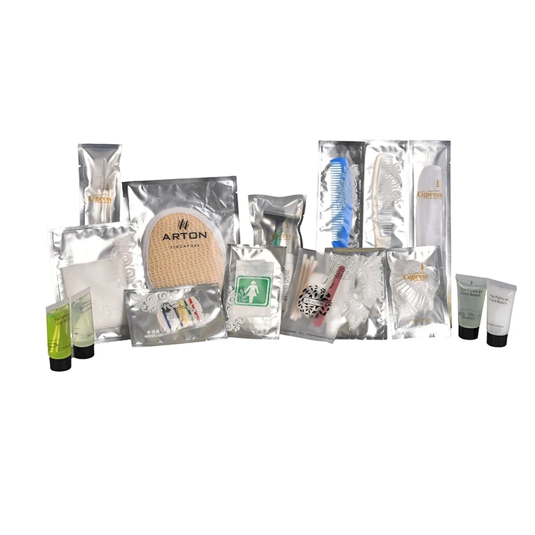 2024 new product customizable logo toiletry amenities set for hotel bathroom
